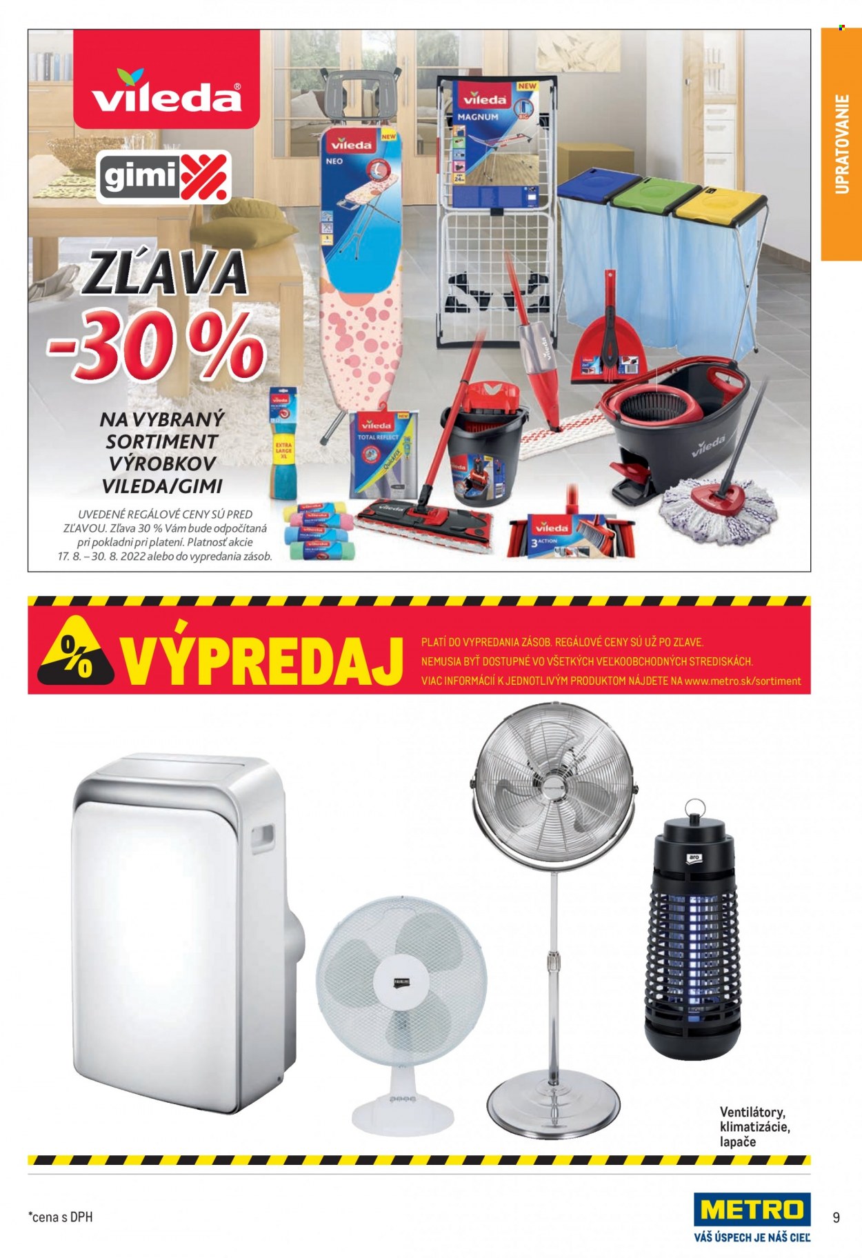 Leták Metro - 17.8.2022 - 30.8.2022. Strana 9