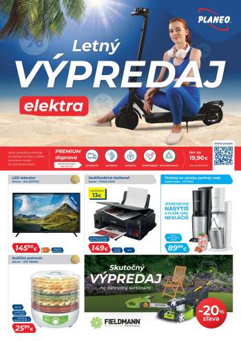 Leták PLANEO Elektro - 15.8.2022 - 21.8.2022.