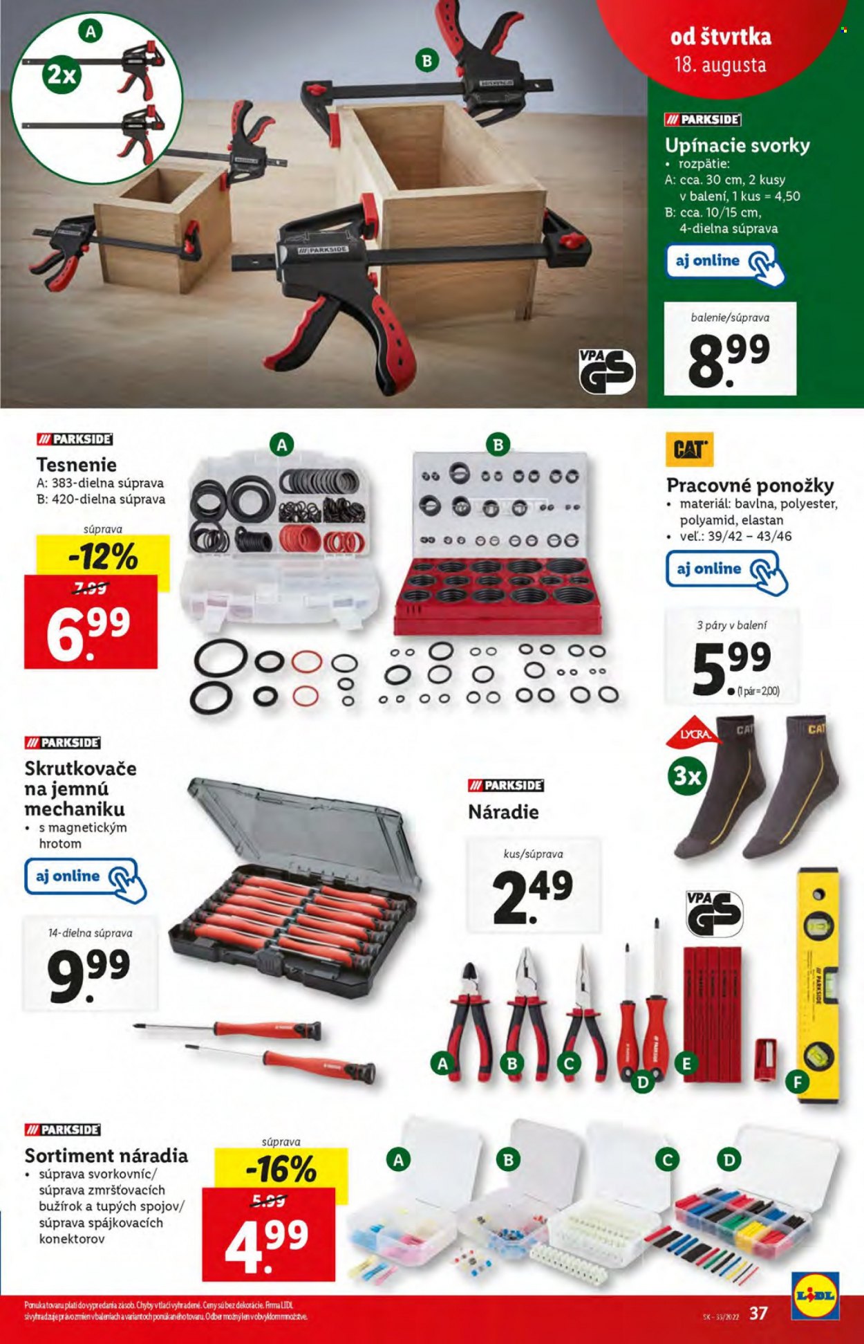 Leták Lidl - 18.8.2022 - 21.8.2022. Strana 37