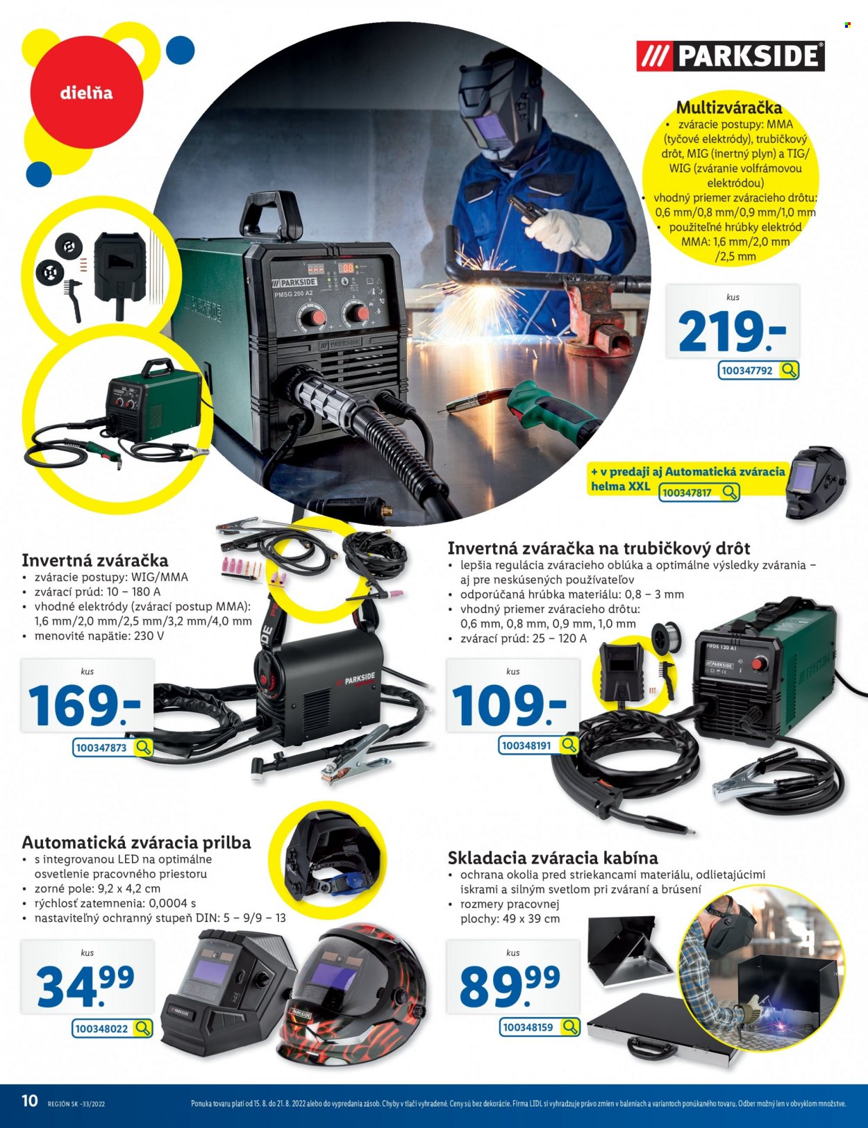Leták Lidl - 15.8.2022 - 21.8.2022. Strana 9