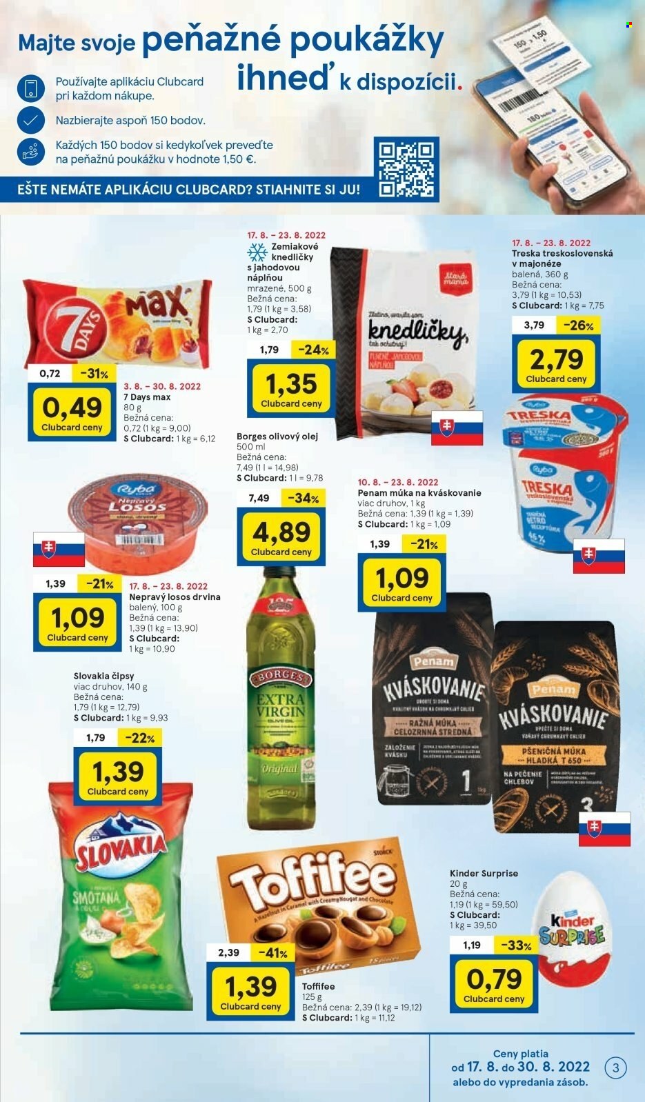 Leták TESCO - 17.8.2022 - 23.8.2022. Strana 3