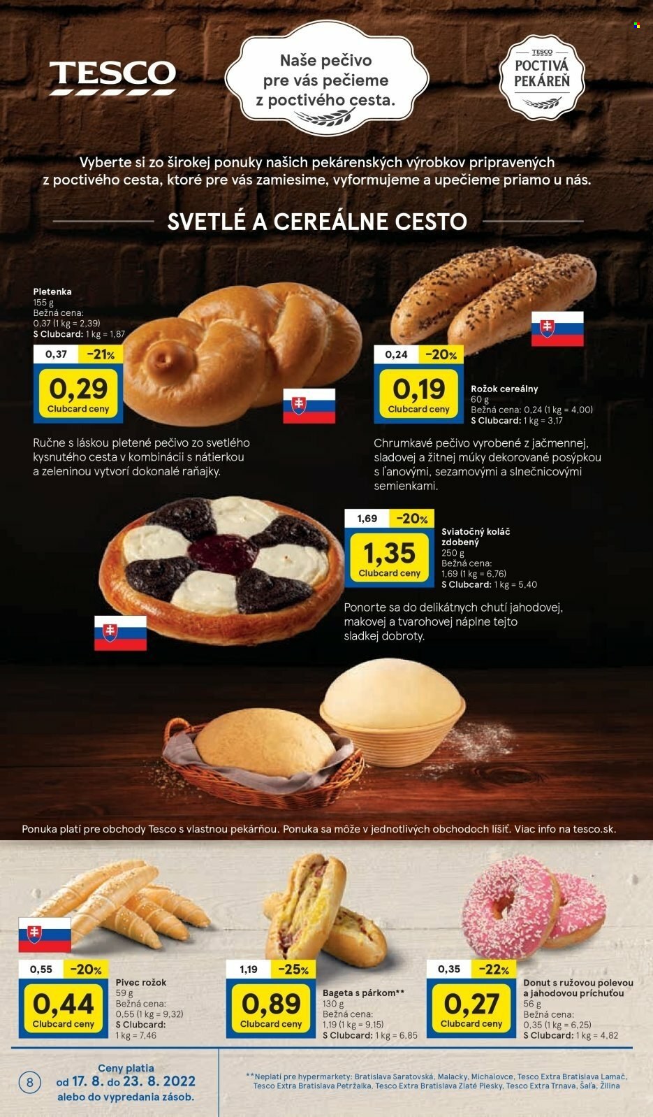 Leták TESCO - 17.8.2022 - 23.8.2022. Strana 8