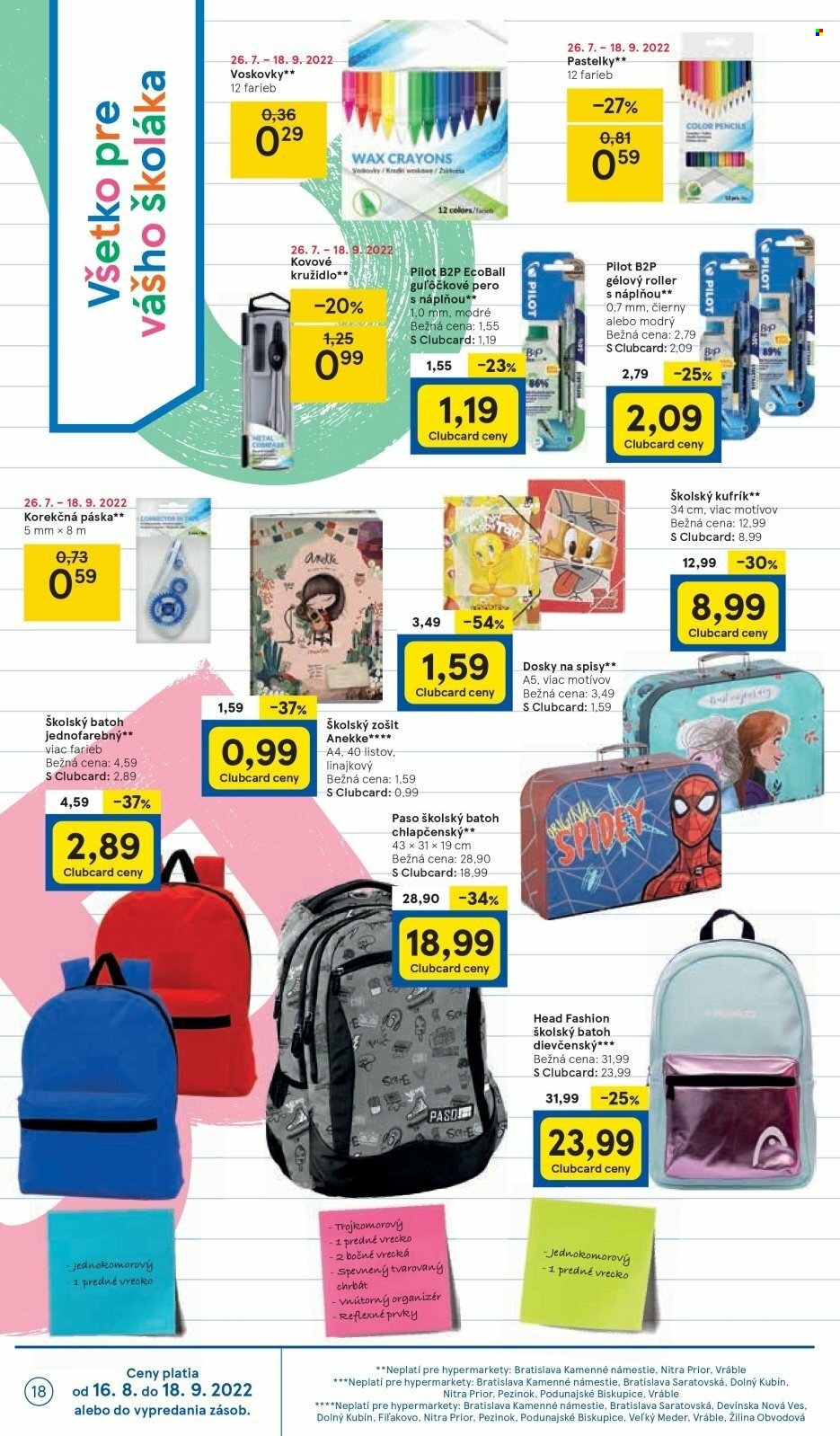 Leták TESCO - 17.8.2022 - 23.8.2022. Strana 18