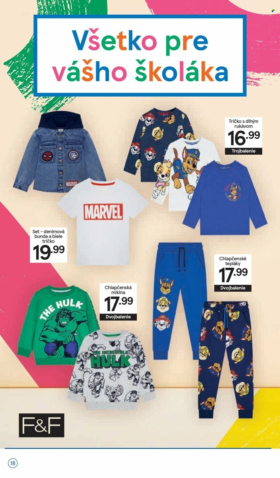 Leták TESCO - 16.8.2022 - 18.9.2022. Strana 18