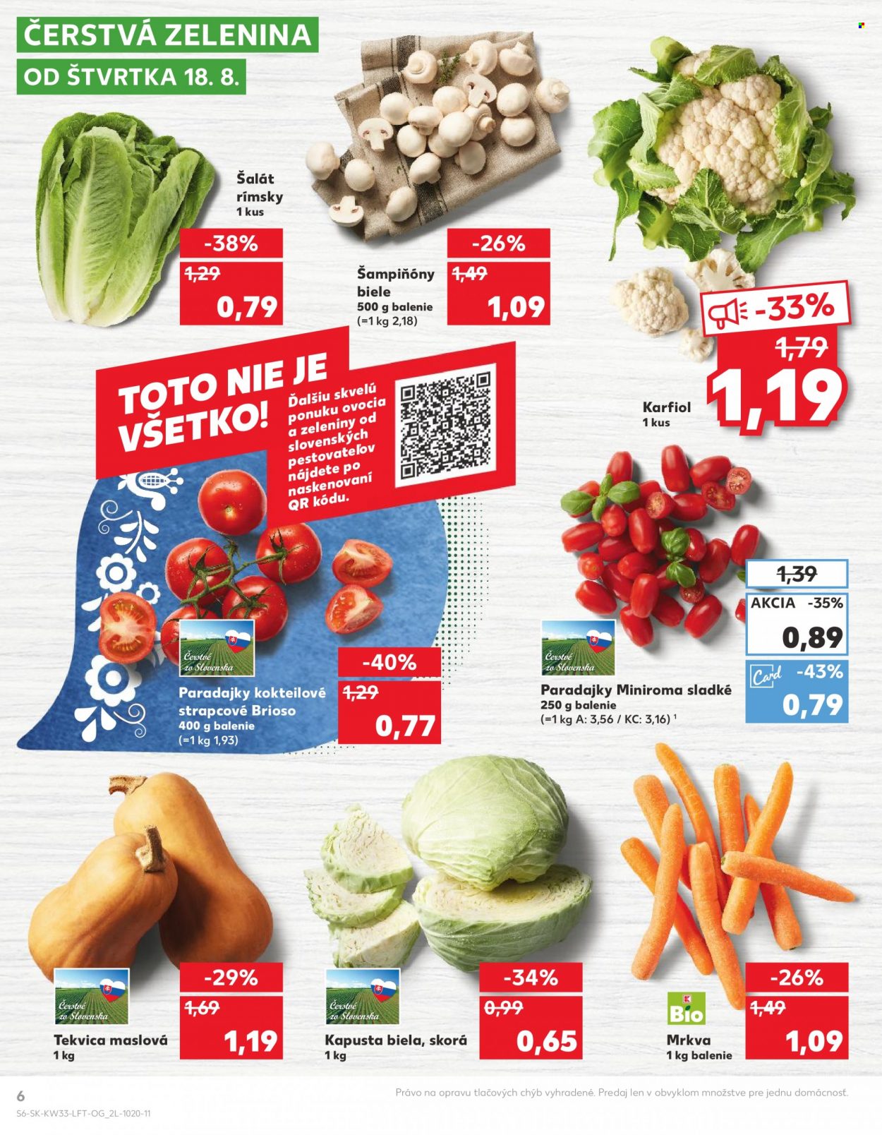 Leták Kaufland - 18.8.2022 - 24.8.2022. Strana 6