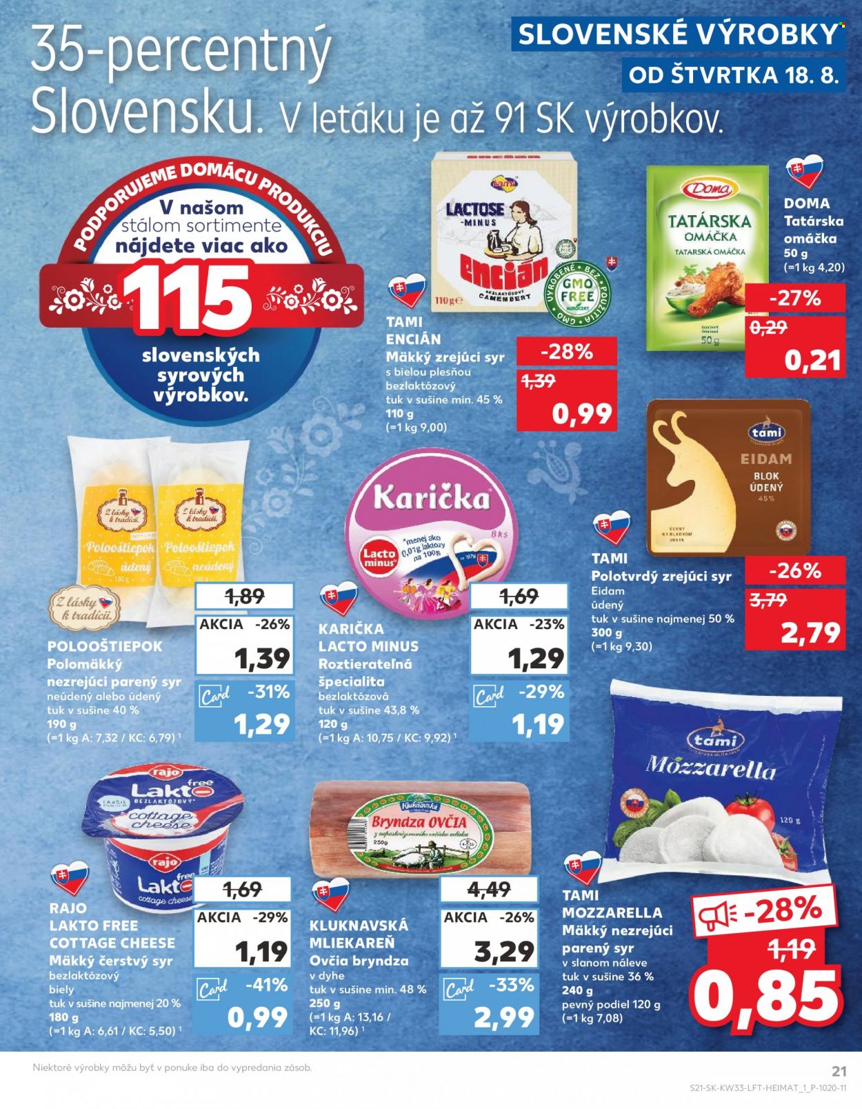 Leták Kaufland - 18.8.2022 - 24.8.2022. Strana 21