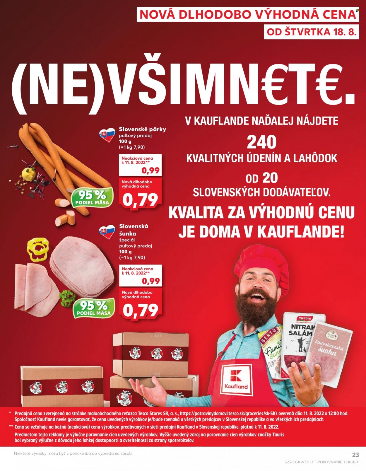 Leták Kaufland - 18.8.2022 - 24.8.2022. Strana 23