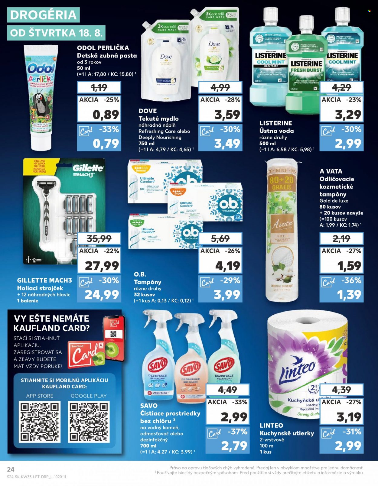 Leták Kaufland - 18.8.2022 - 24.8.2022. Strana 24