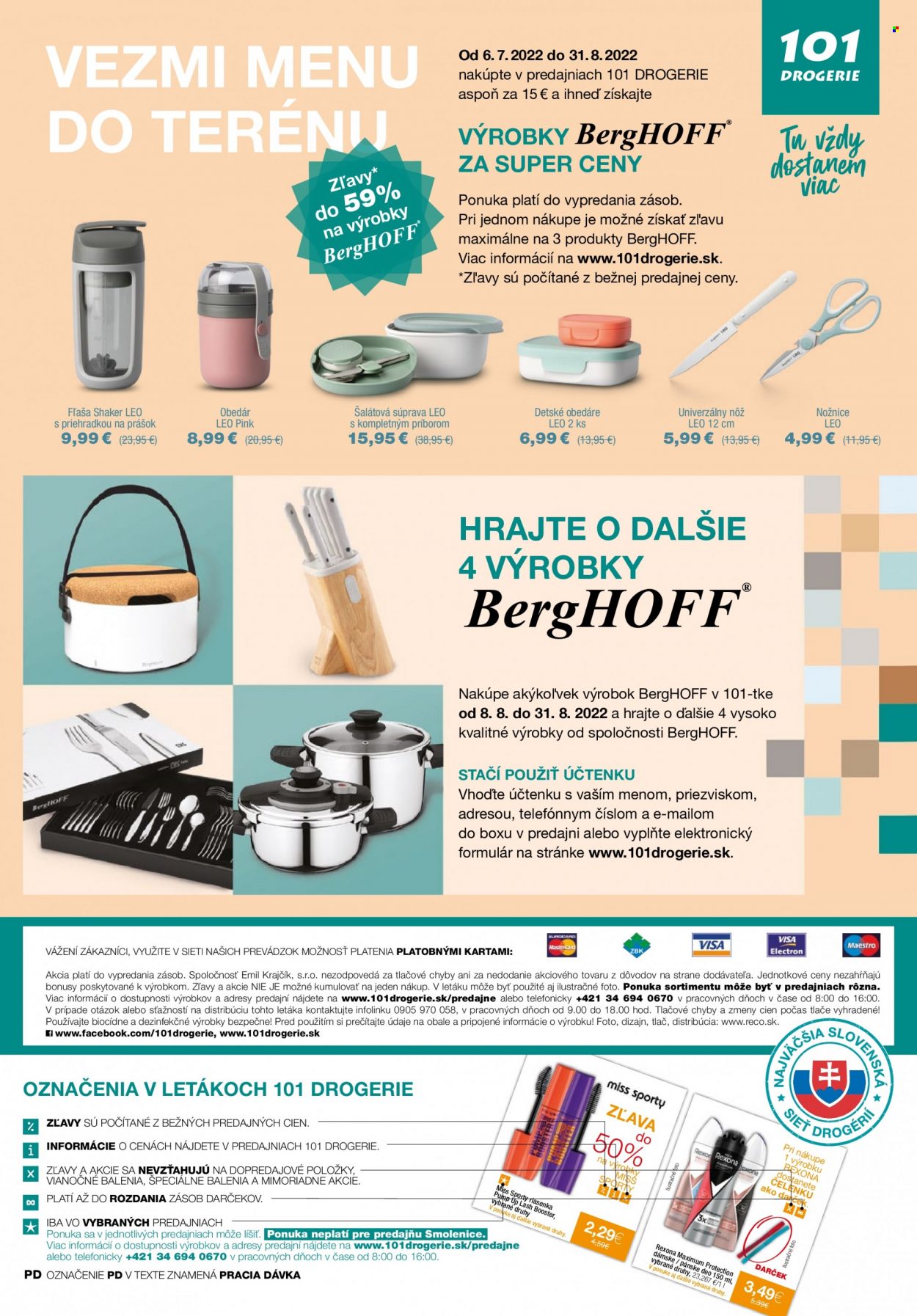Leták 101 Drogerie - 17.8.2022 - 6.9.2022. Strana 9