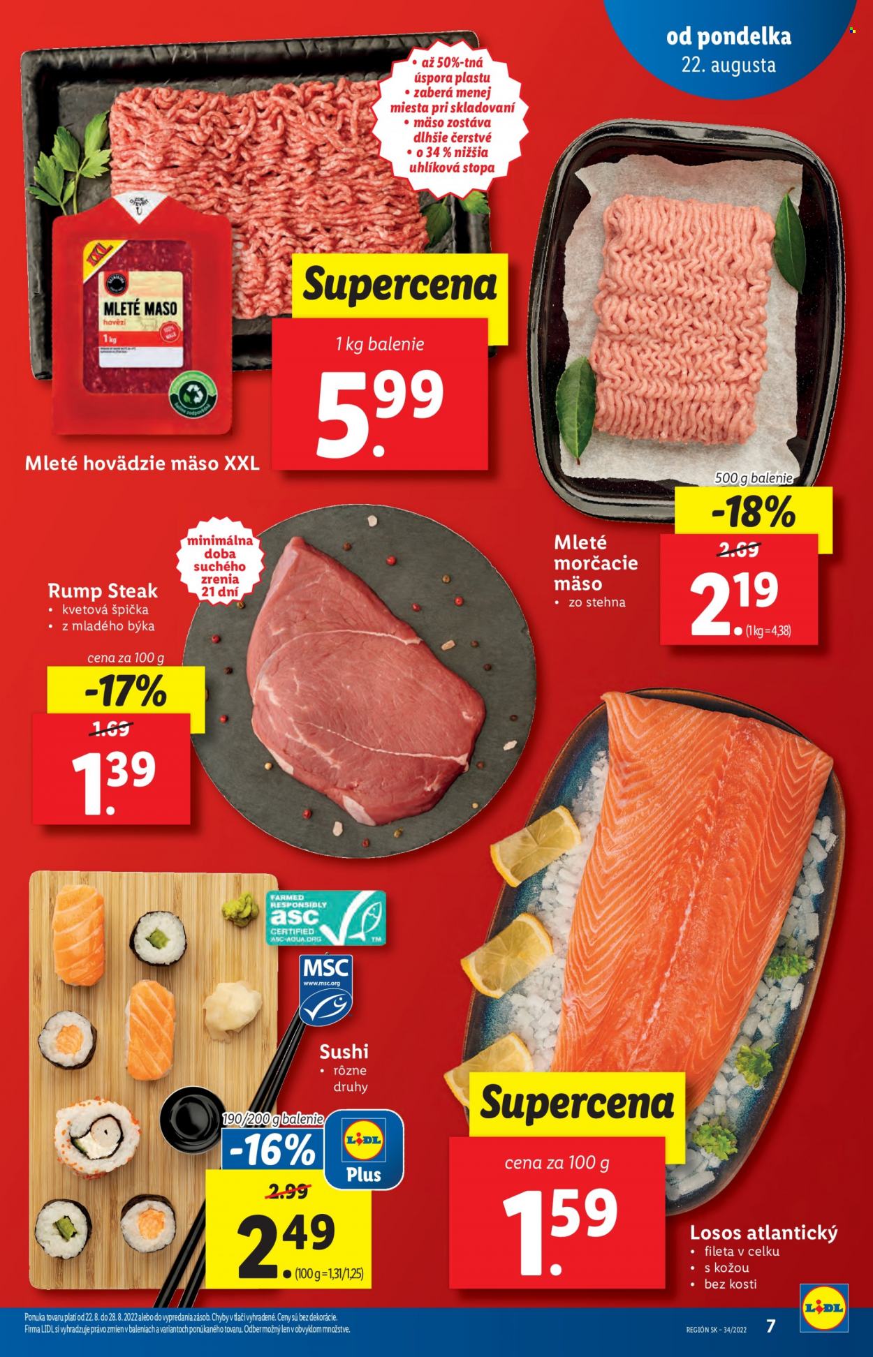 Leták Lidl - 22.8.2022 - 28.8.2022. Strana 7