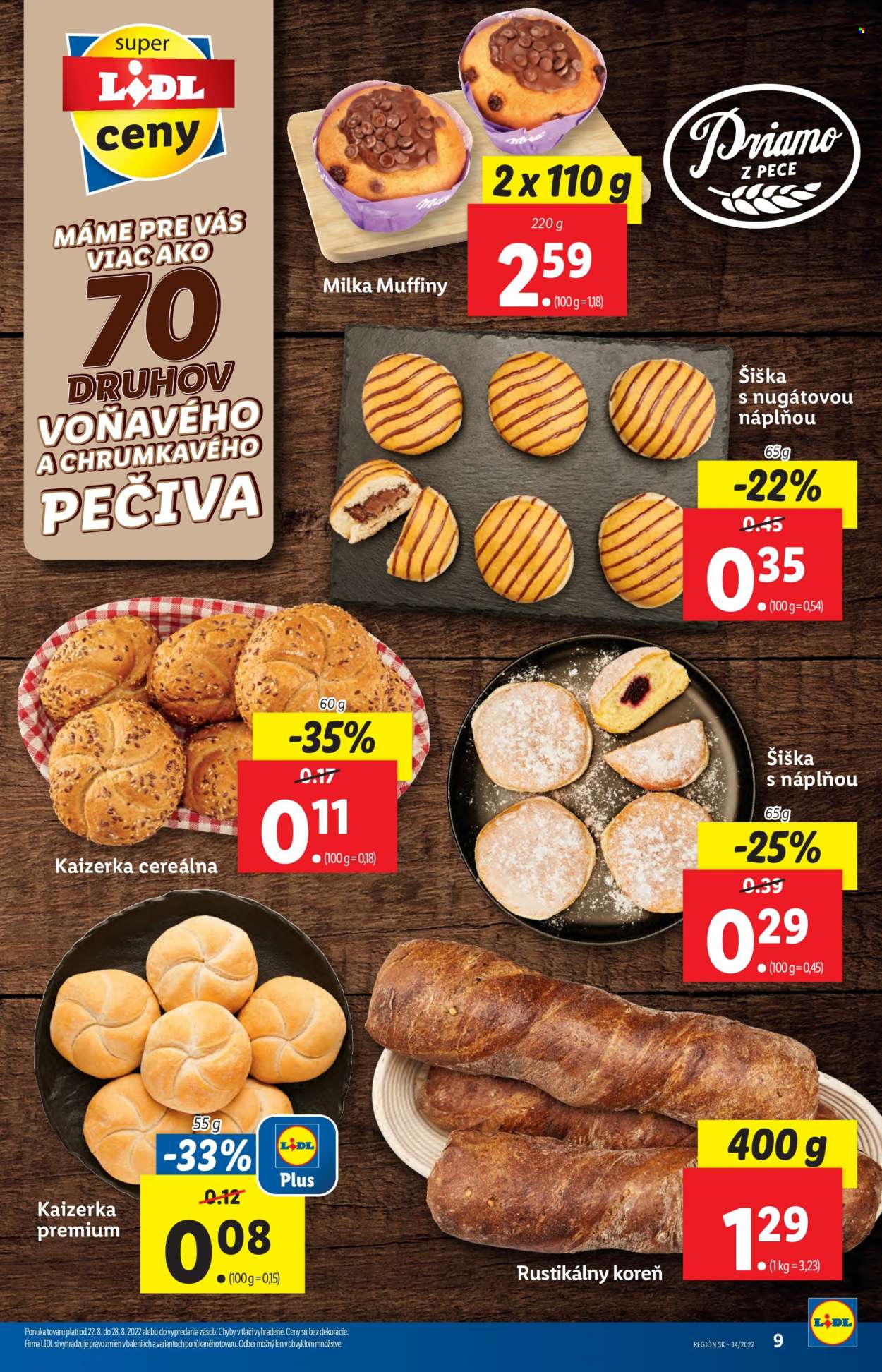 Leták Lidl - 22.8.2022 - 28.8.2022. Strana 9