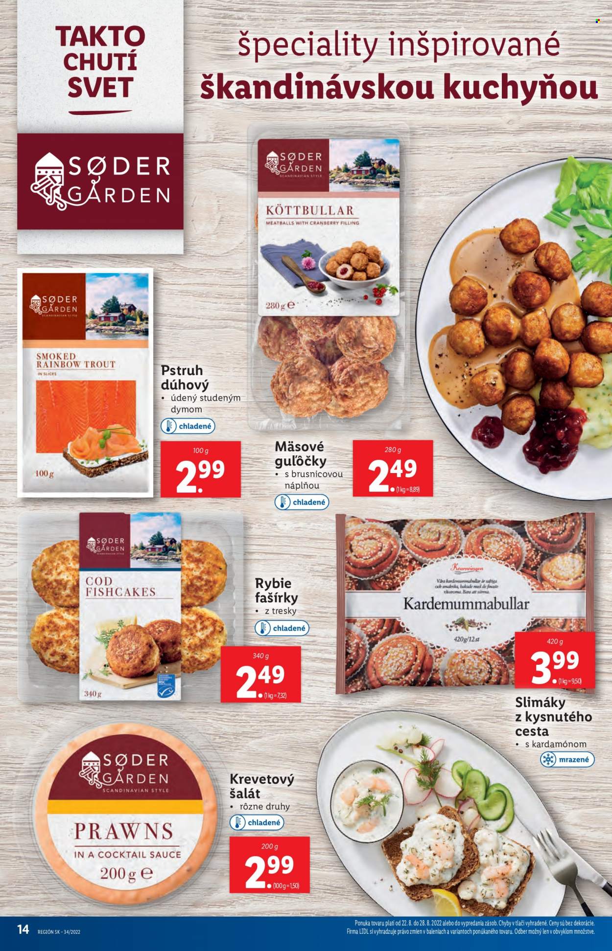 Leták Lidl - 22.8.2022 - 28.8.2022. Strana 14