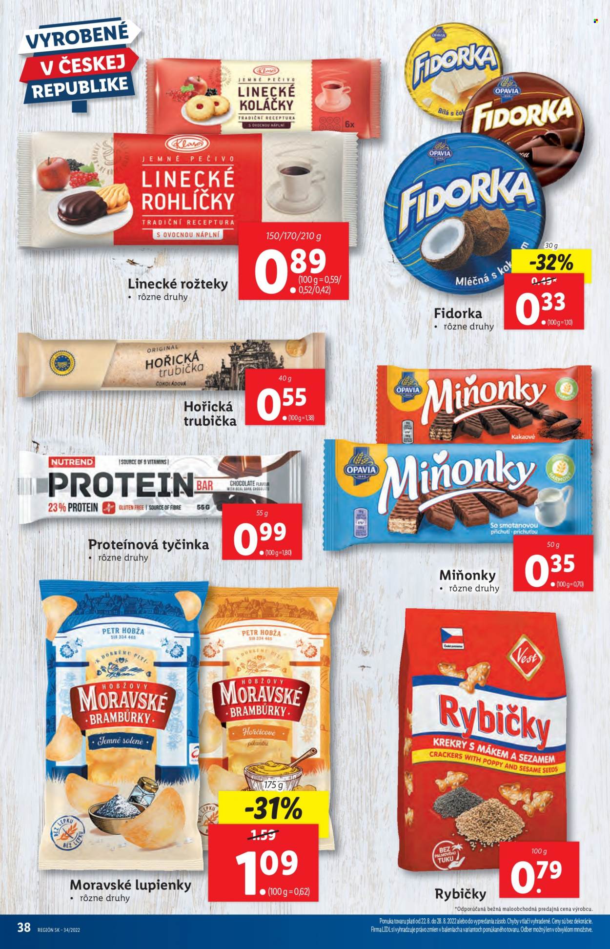 Leták Lidl - 22.8.2022 - 28.8.2022. Strana 38