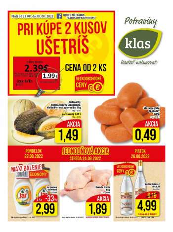Leták Klas - 22.8.2022 - 28.8.2022.