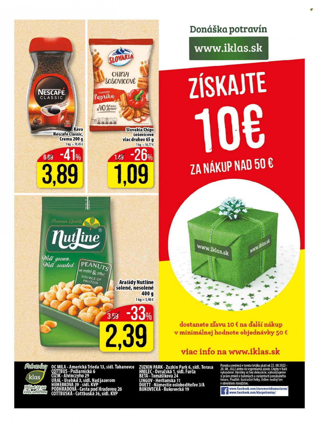 Leták Klas - 22.8.2022 - 28.8.2022. Strana 17