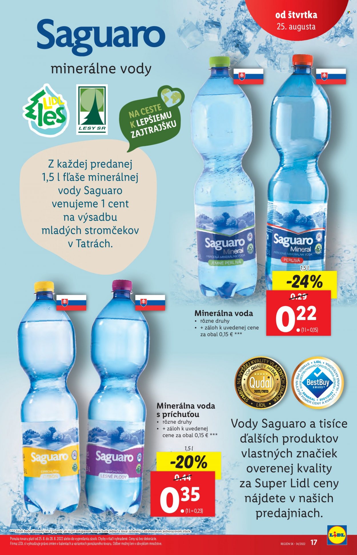 Leták Lidl - 25.8.2022 - 28.8.2022. Strana 17