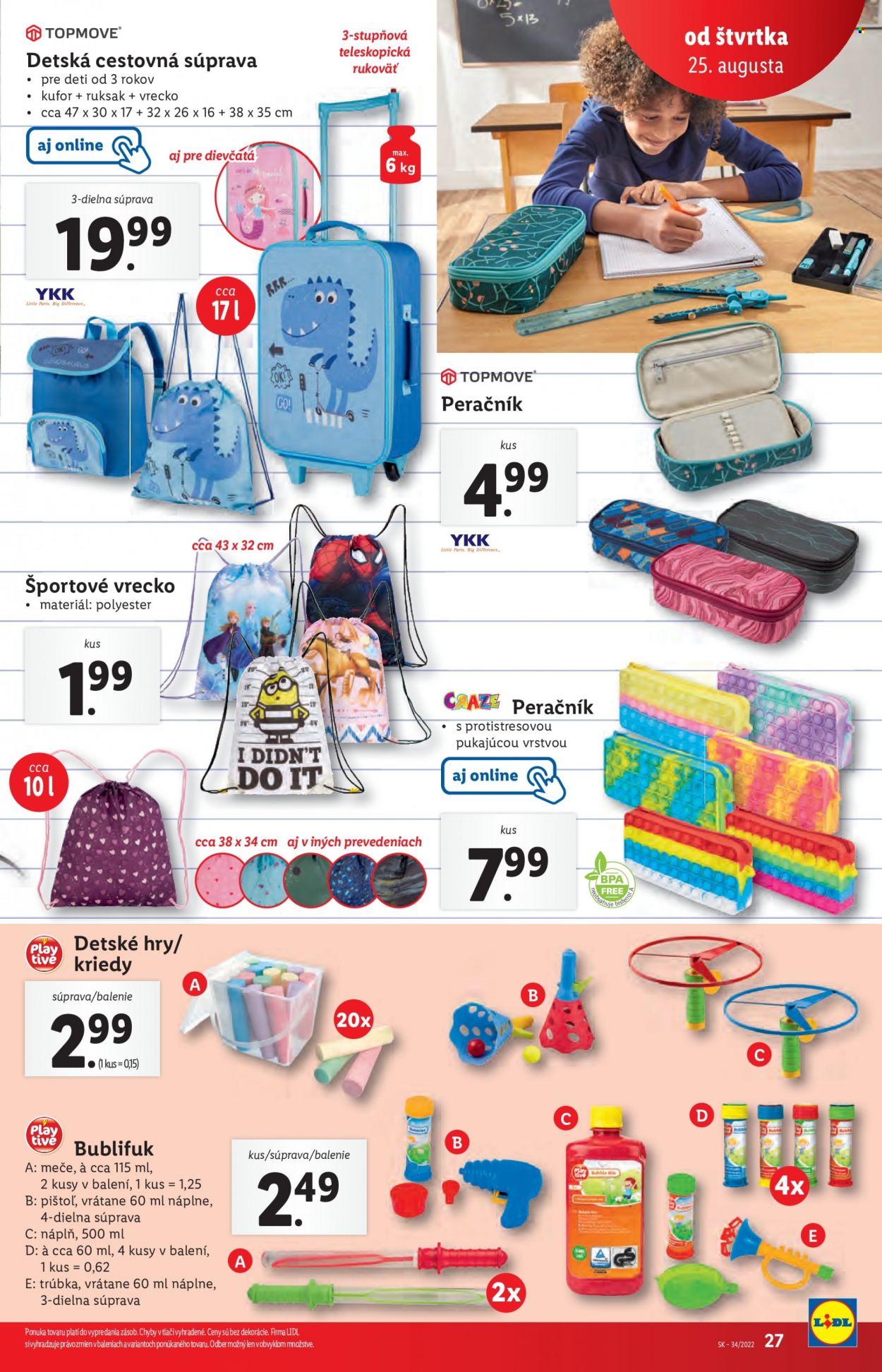 Leták Lidl - 25.8.2022 - 28.8.2022. Strana 27