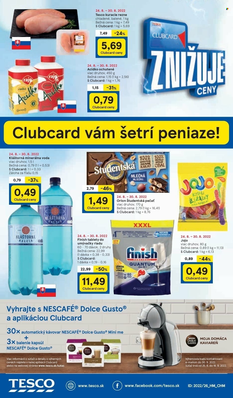 Leták TESCO - 24.8.2022 - 30.8.2022. Strana 20