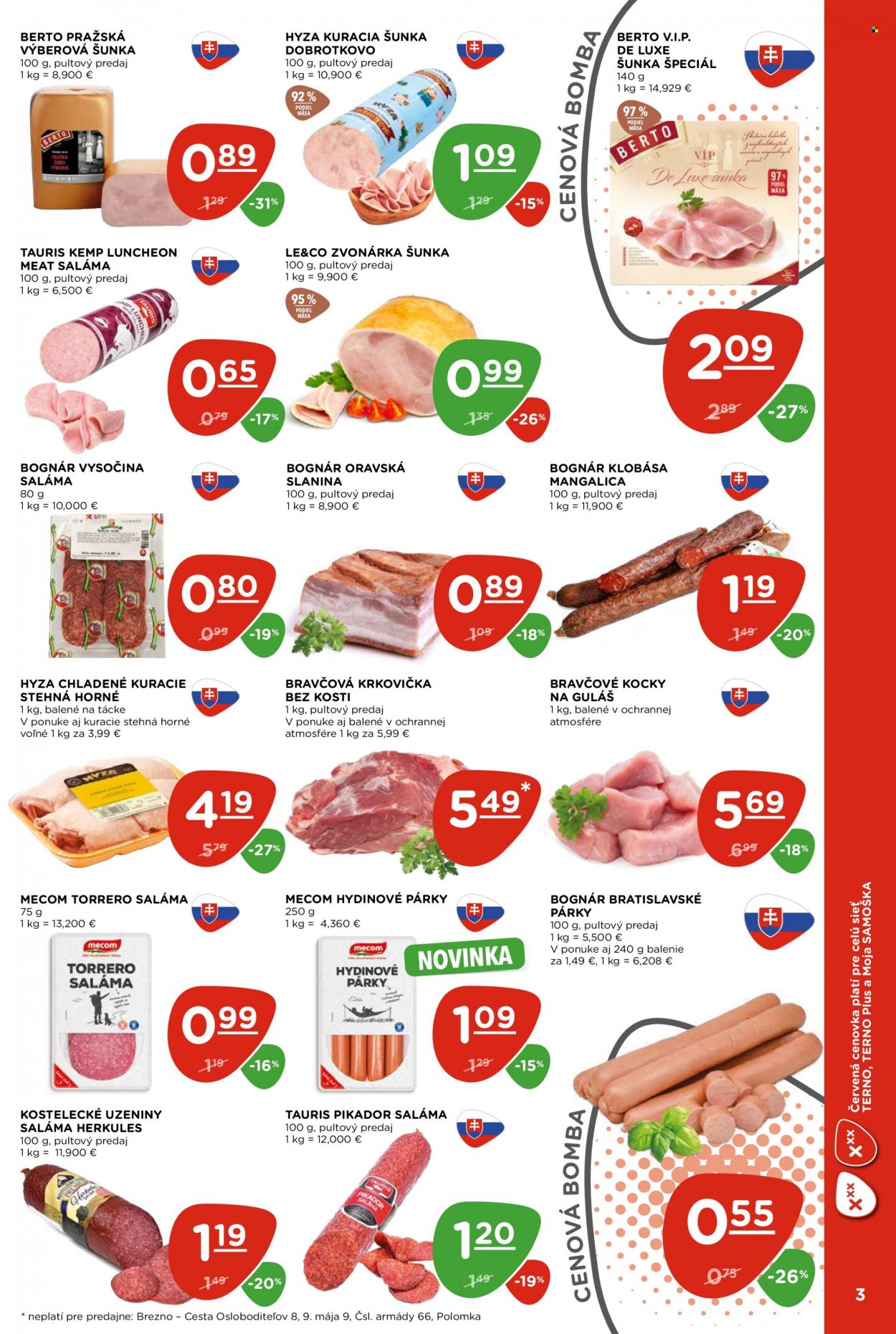 Leták Terno - 25.8.2022 - 31.8.2022. Strana 3