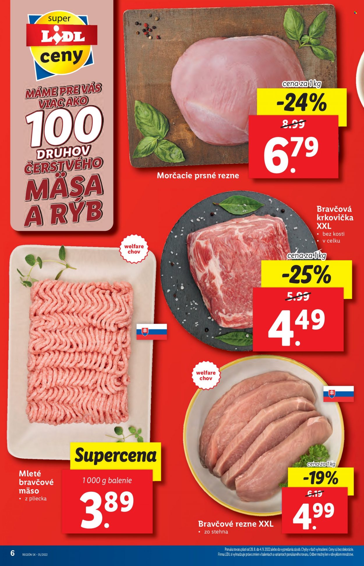 Leták Lidl - 28.8.2022 - 4.9.2022. Strana 6