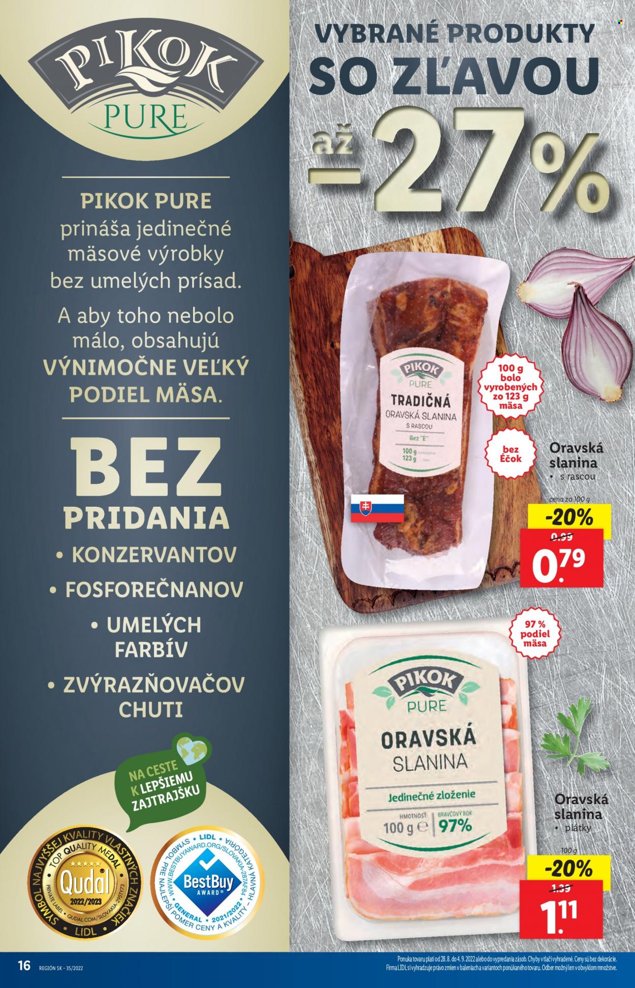 Leták Lidl - 28.8.2022 - 4.9.2022. Strana 16