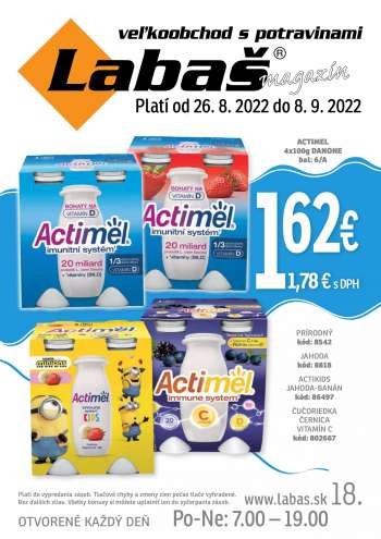 Leták Labaš - 26.8.2022 - 8.9.2022.
