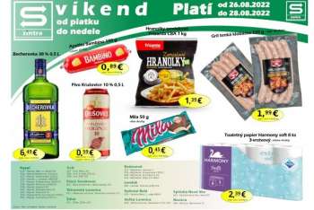 Leták Sintra - 26.8.2022 - 28.8.2022.