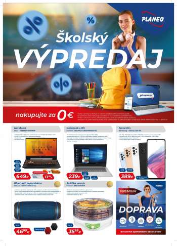 Leták PLANEO Elektro - 22.8.2022 - 4.9.2022.
