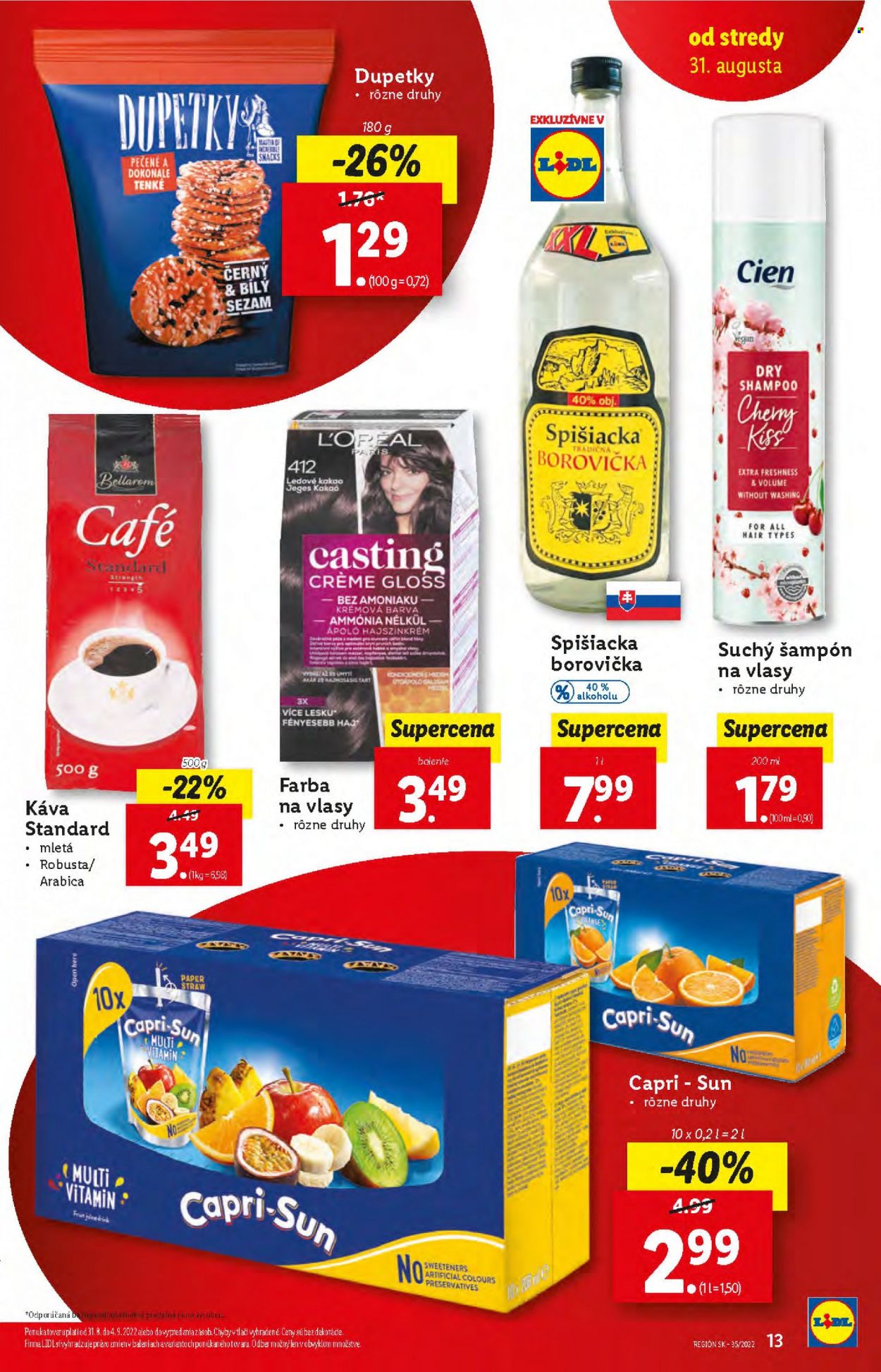 Leták Lidl - 31.8.2022 - 4.9.2022. Strana 13