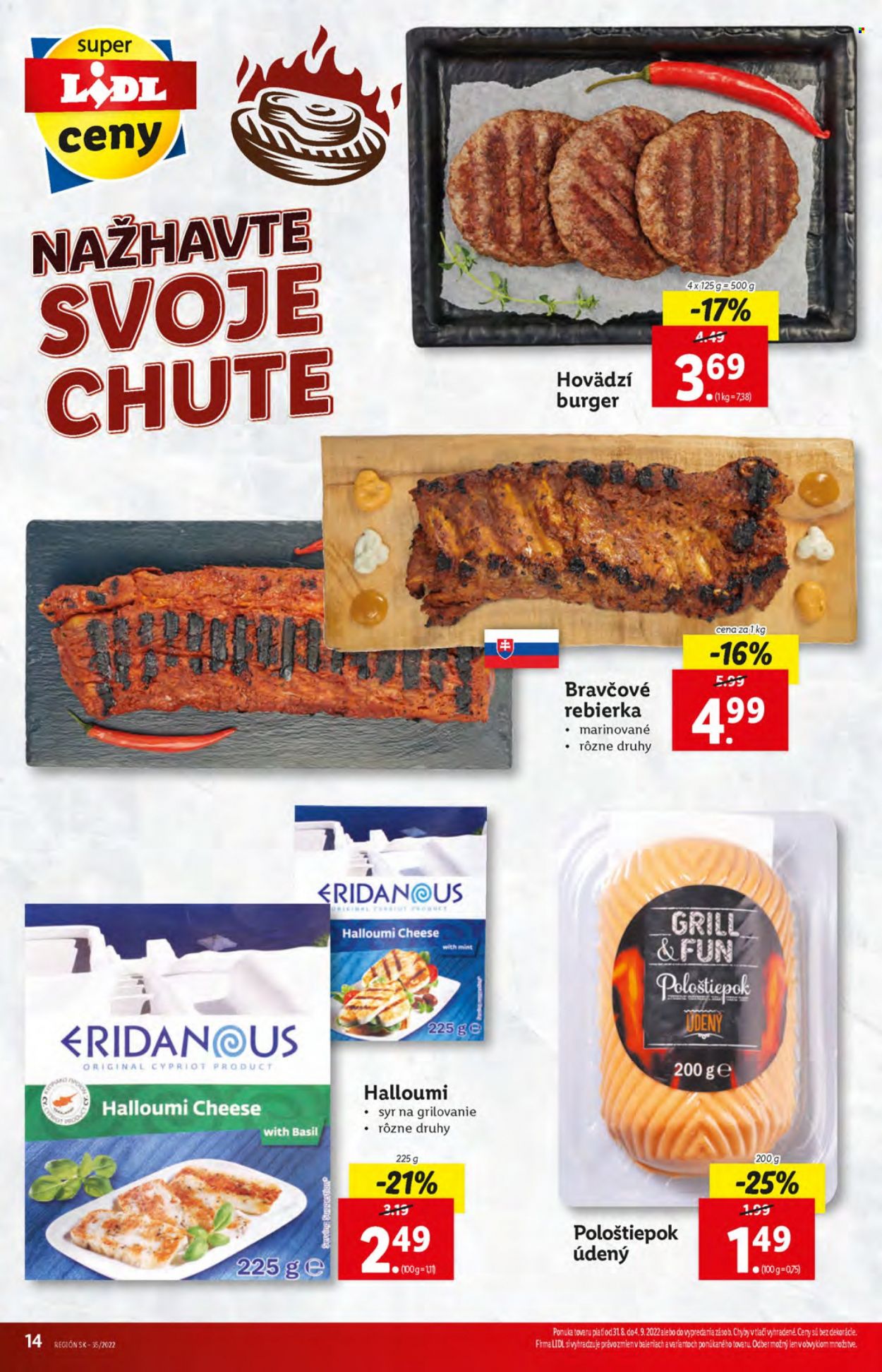 Leták Lidl - 31.8.2022 - 4.9.2022. Strana 14