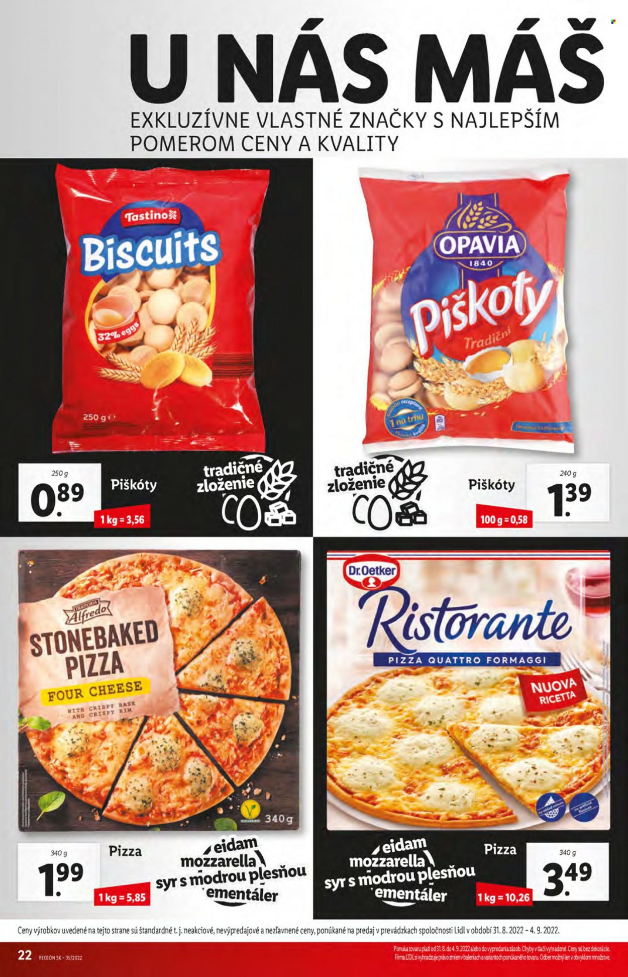 Leták Lidl - 31.8.2022 - 4.9.2022. Strana 22