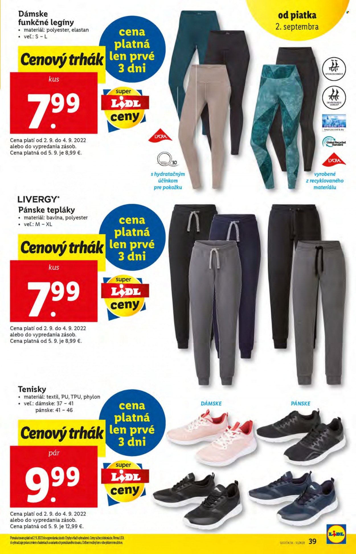 Leták Lidl - 31.8.2022 - 4.9.2022. Strana 39