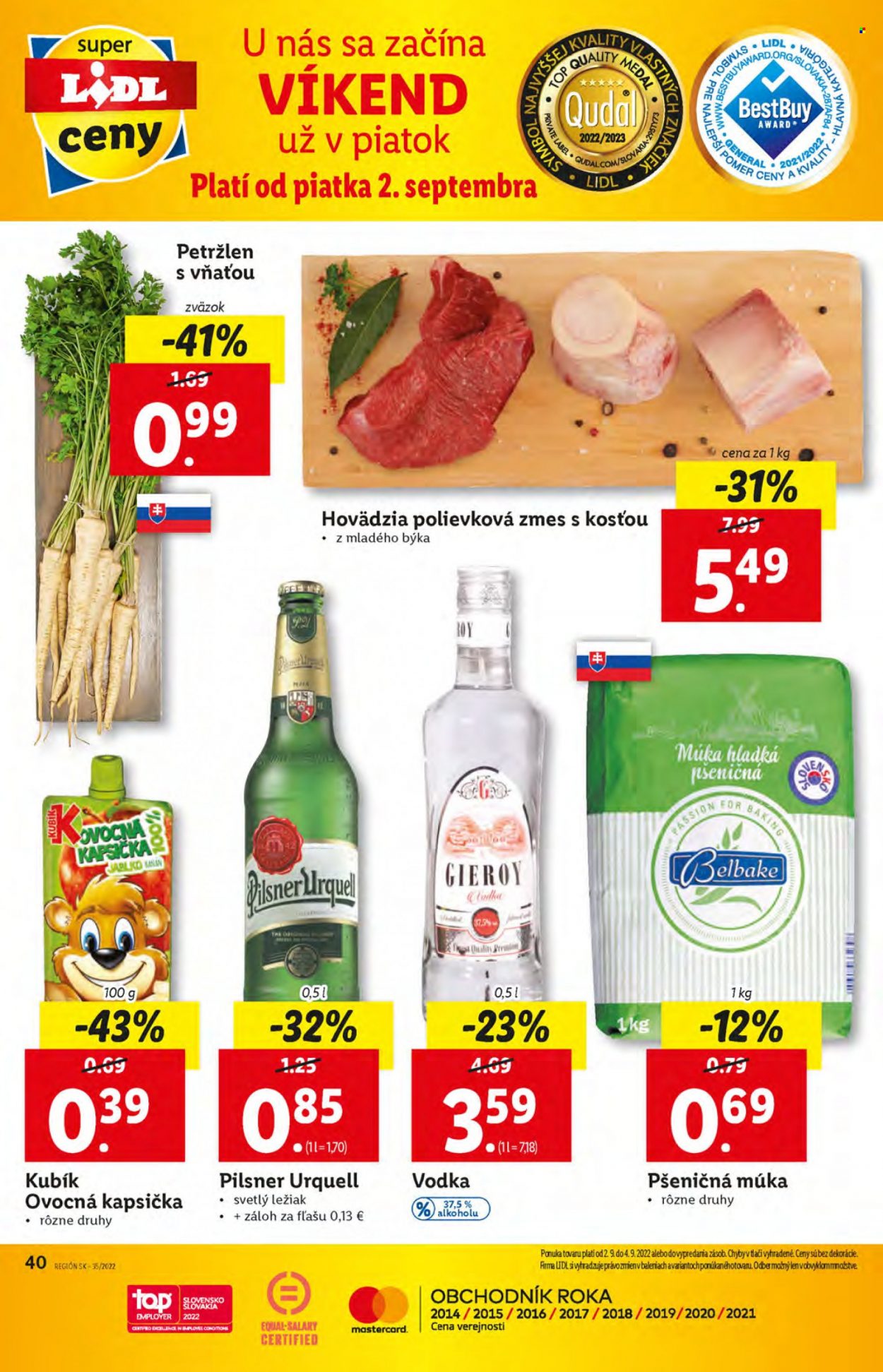 Leták Lidl - 31.8.2022 - 4.9.2022. Strana 40