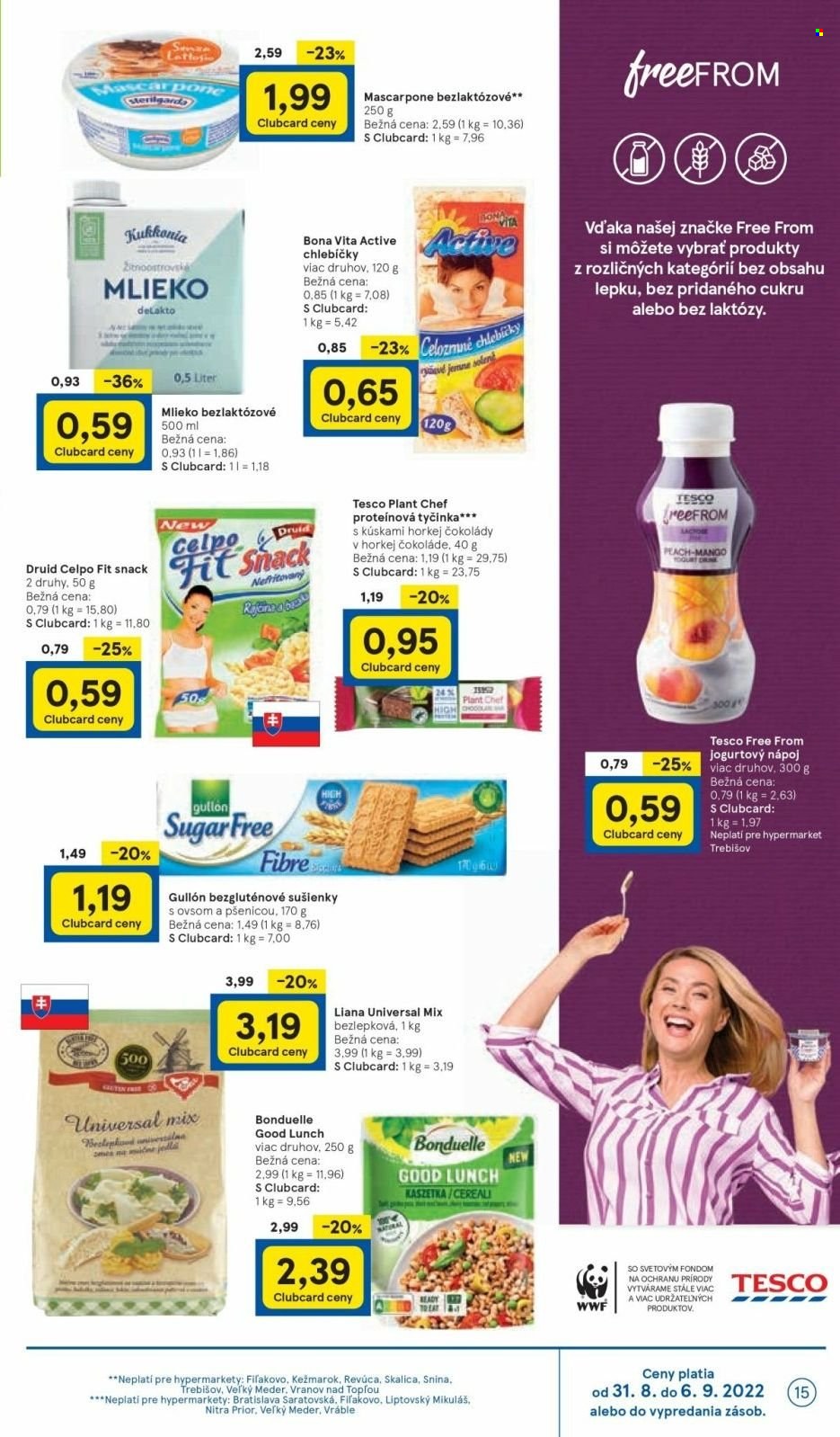Leták TESCO - 31.8.2022 - 6.9.2022. Strana 15