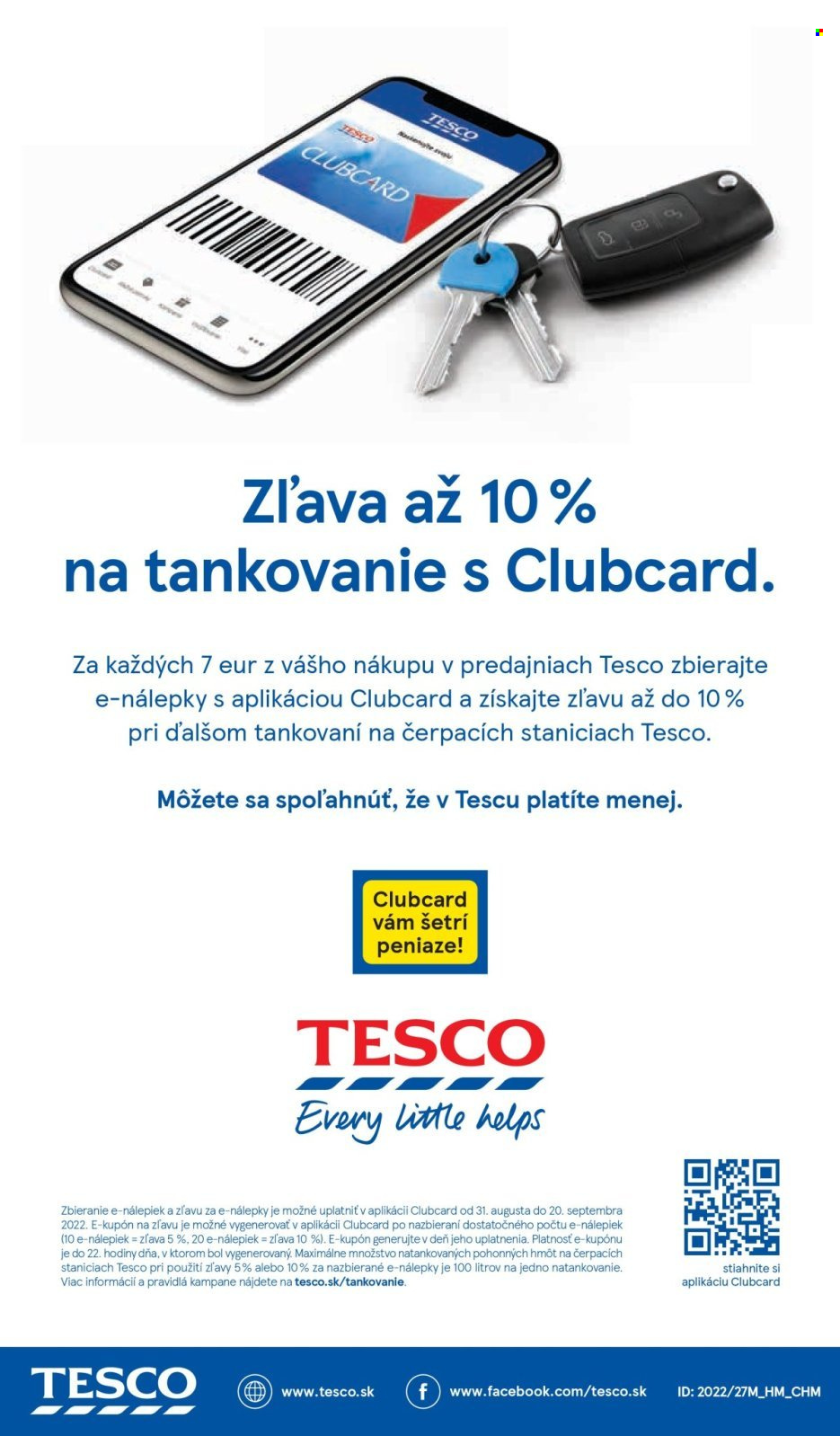 Leták TESCO - 31.8.2022 - 6.9.2022. Strana 20