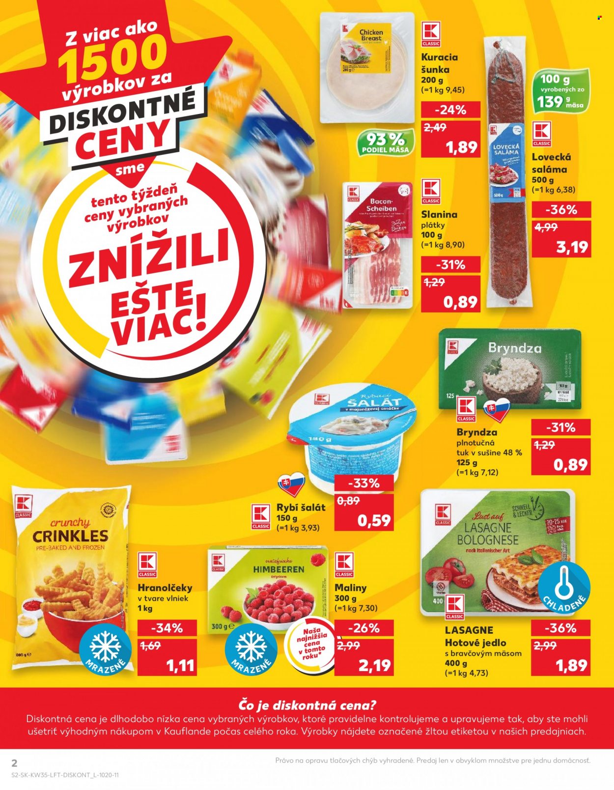 Leták Kaufland - 31.8.2022 - 7.9.2022. Strana 2