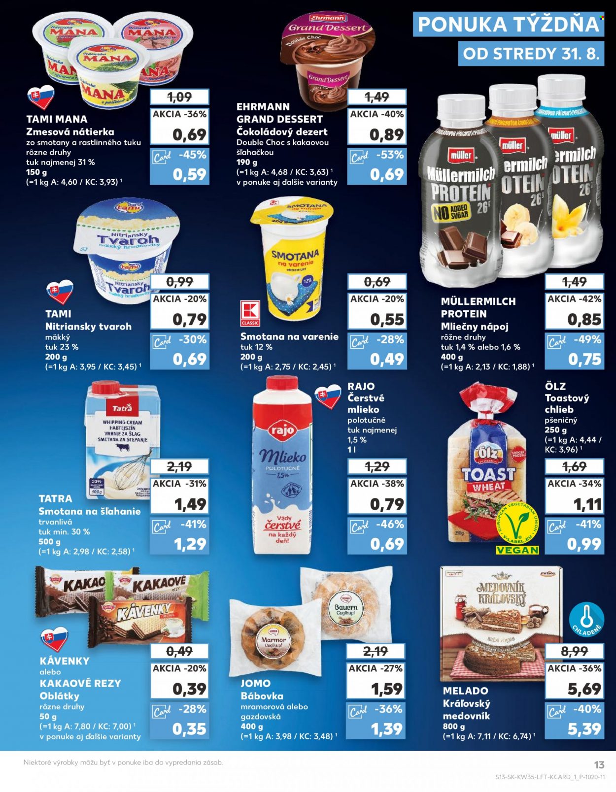 Leták Kaufland - 31.8.2022 - 7.9.2022. Strana 13