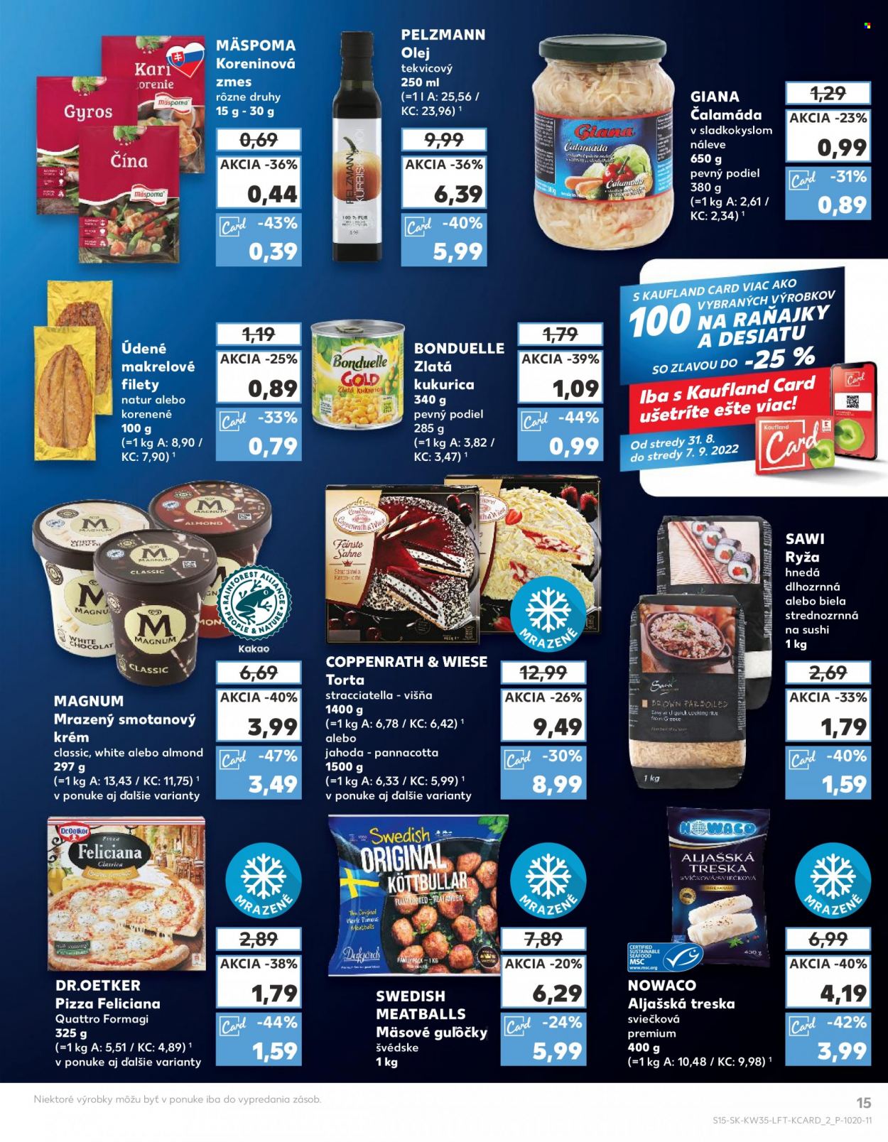 Leták Kaufland - 31.8.2022 - 7.9.2022. Strana 15