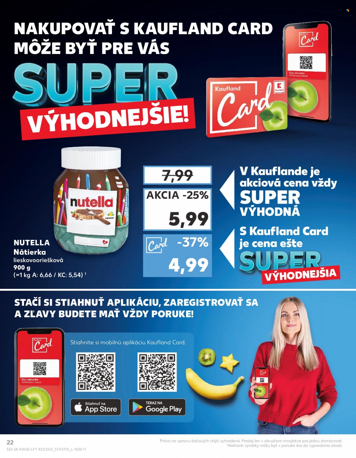 Leták Kaufland - 31.8.2022 - 7.9.2022. Strana 22