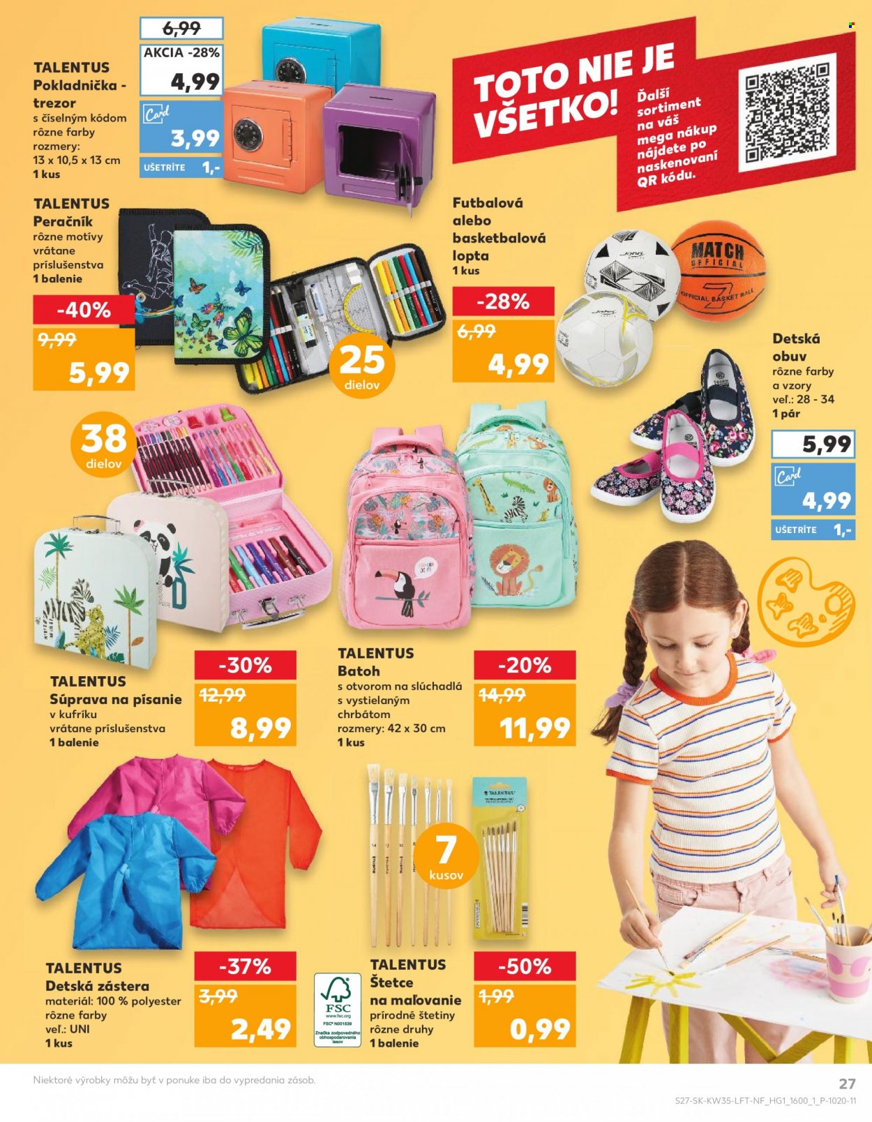 Leták Kaufland - 31.8.2022 - 7.9.2022. Strana 27