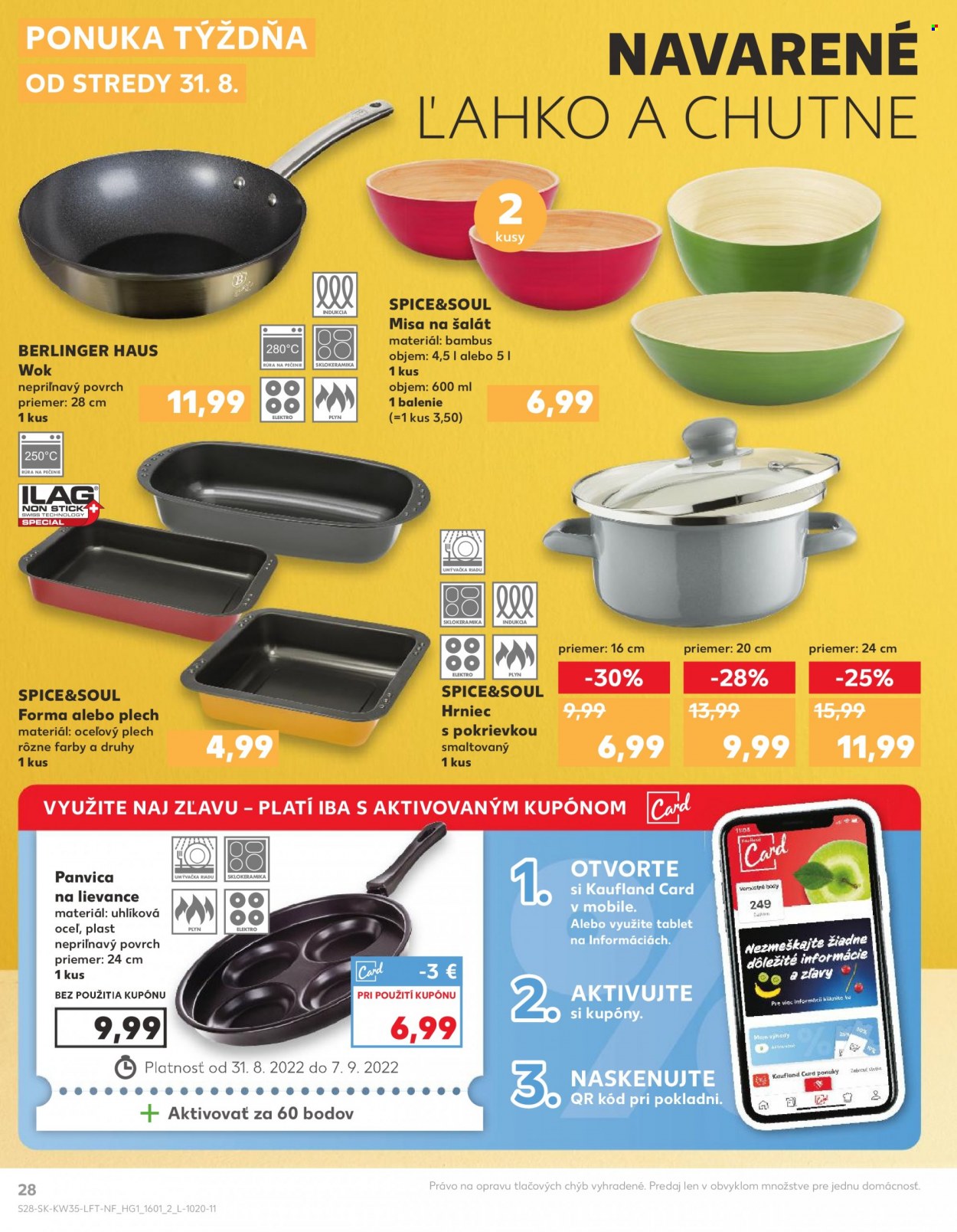 Leták Kaufland - 31.8.2022 - 7.9.2022. Strana 28