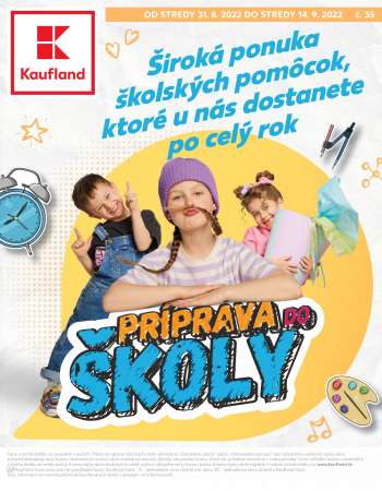 Leták Kaufland - 31.8.2022 - 7.9.2022.