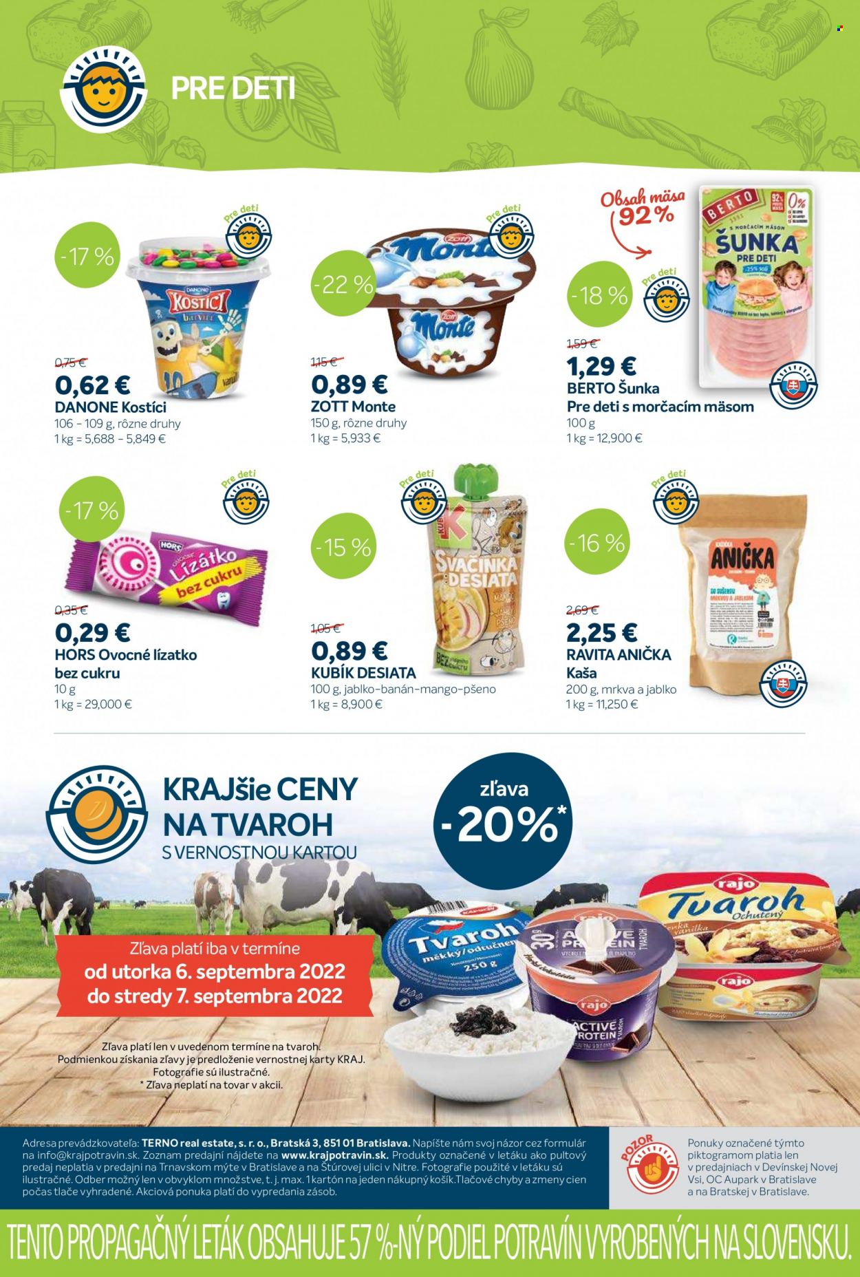 Leták Kraj - 2.9.2022 - 7.9.2022. Strana 8