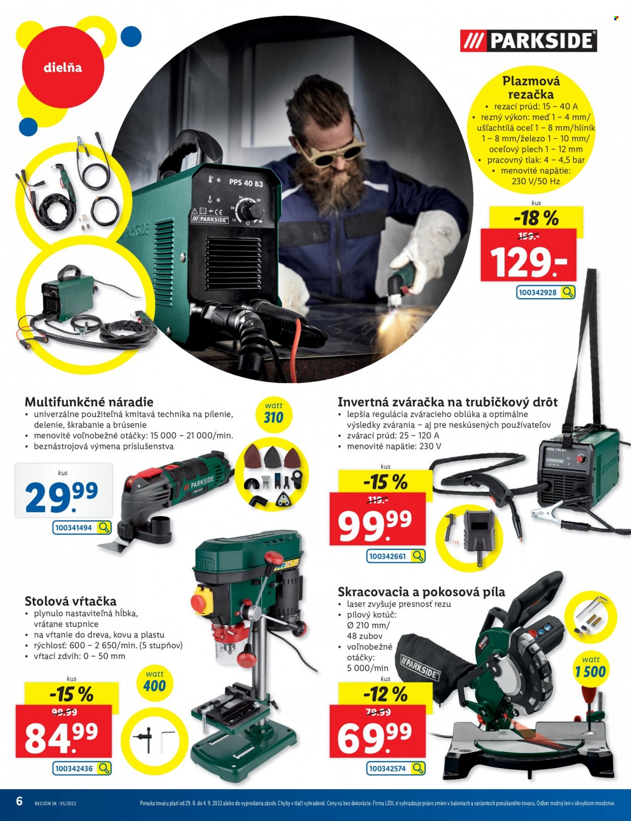 Leták Lidl - 29.8.2022 - 4.9.2022. Strana 6