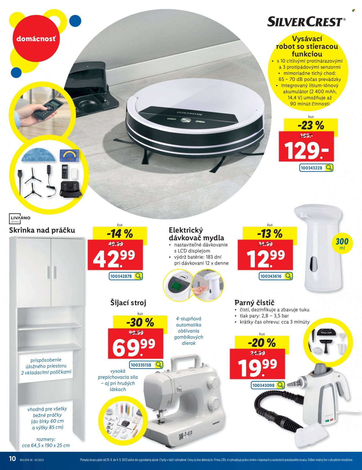 Leták Lidl - 29.8.2022 - 4.9.2022. Strana 10