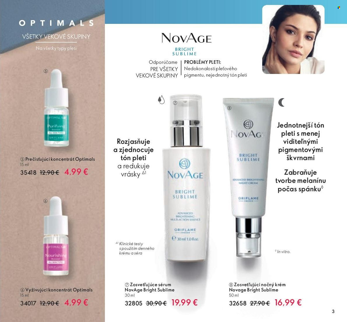 Leták Oriflame - 21.9.2022 - 11.10.2022. Strana 3