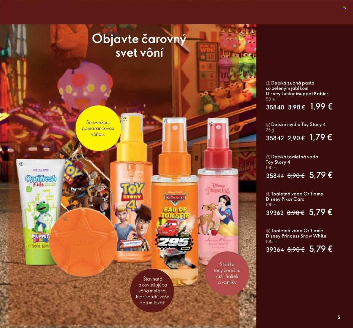 Leták Oriflame - 21.9.2022 - 11.10.2022. Strana 5