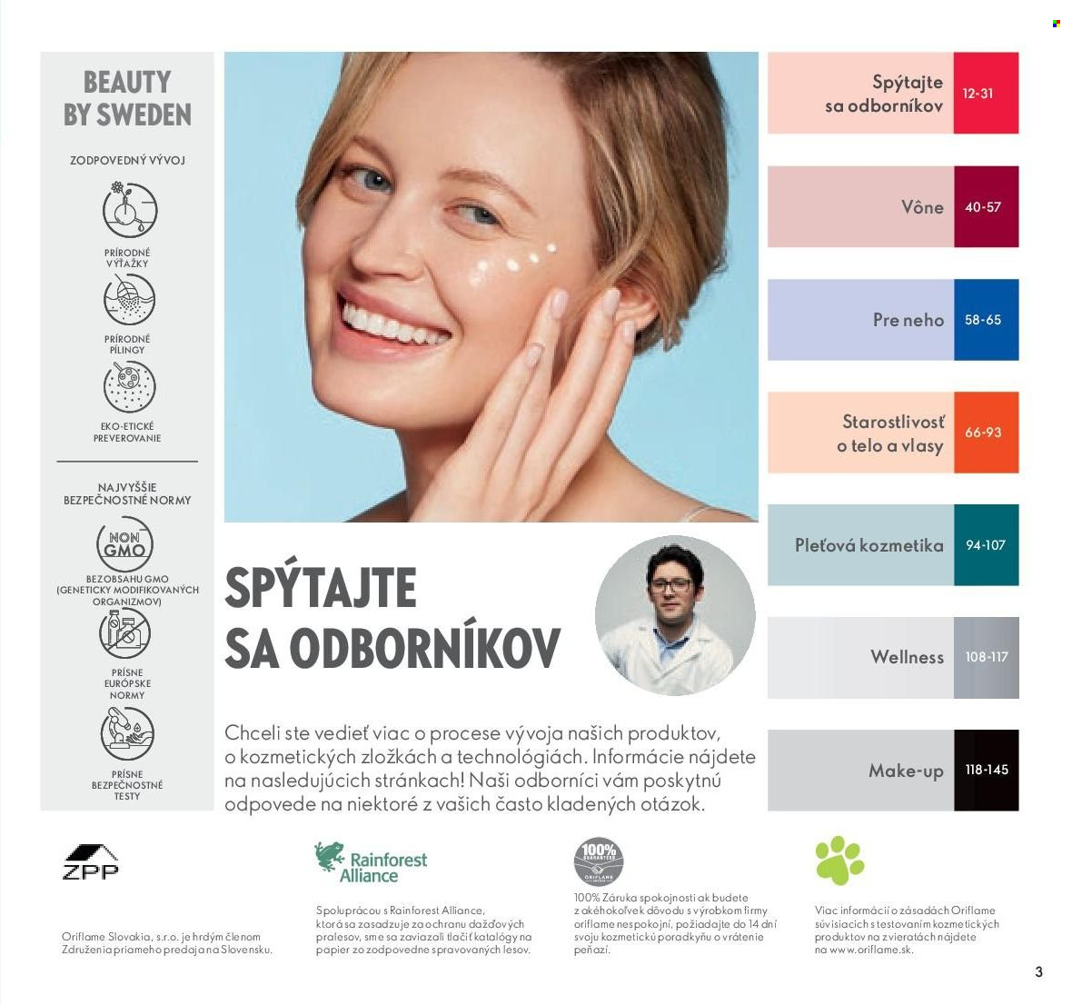 Leták Oriflame - 21.9.2022 - 11.10.2022. Strana 3