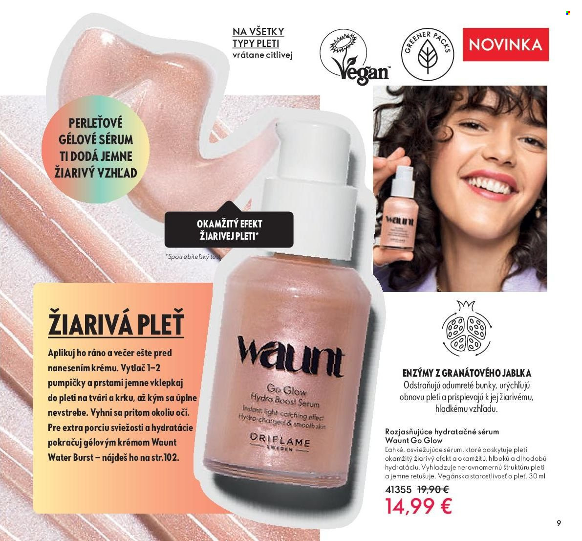 Leták Oriflame - 21.9.2022 - 11.10.2022. Strana 9