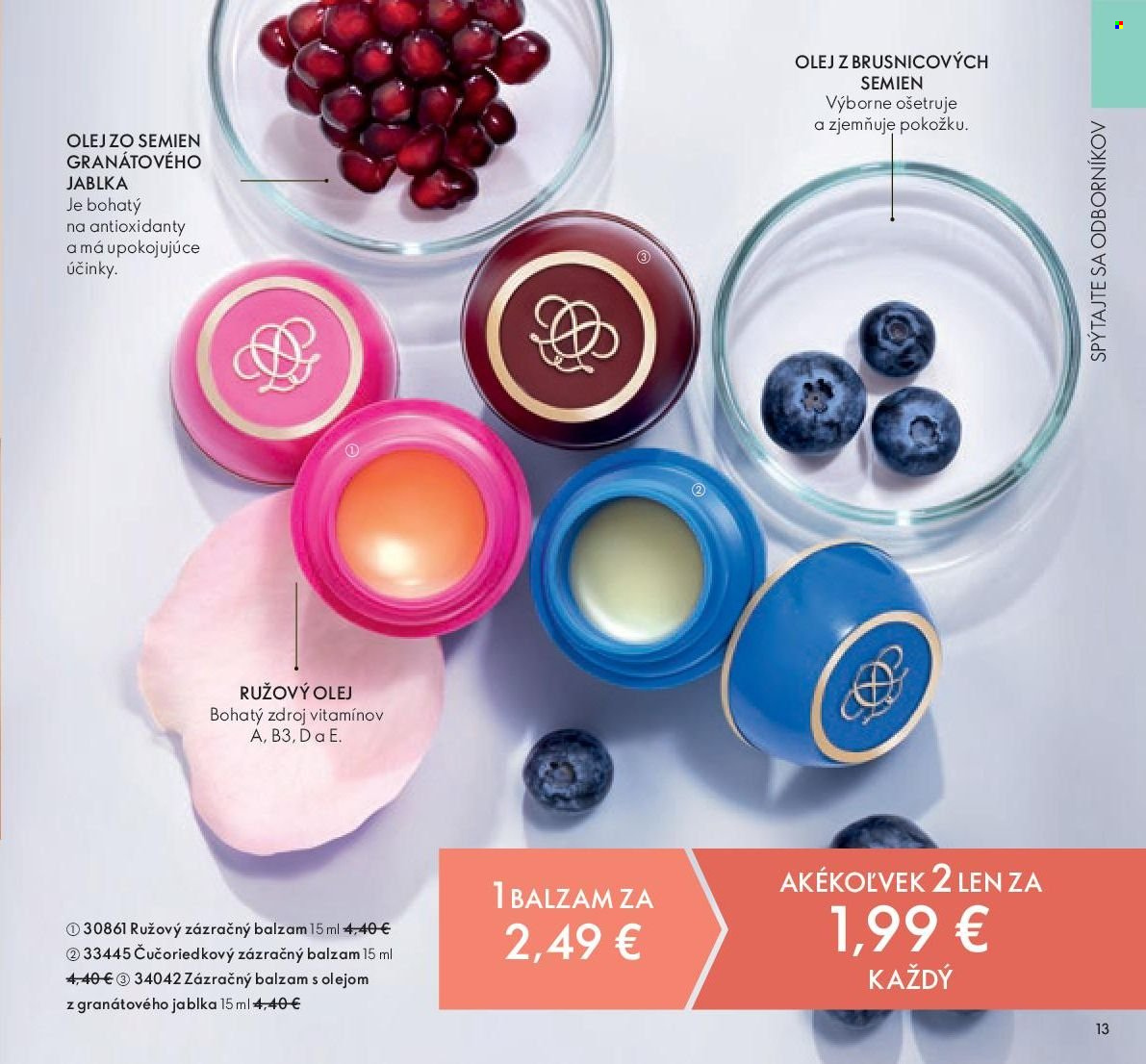 Leták Oriflame - 21.9.2022 - 11.10.2022. Strana 13
